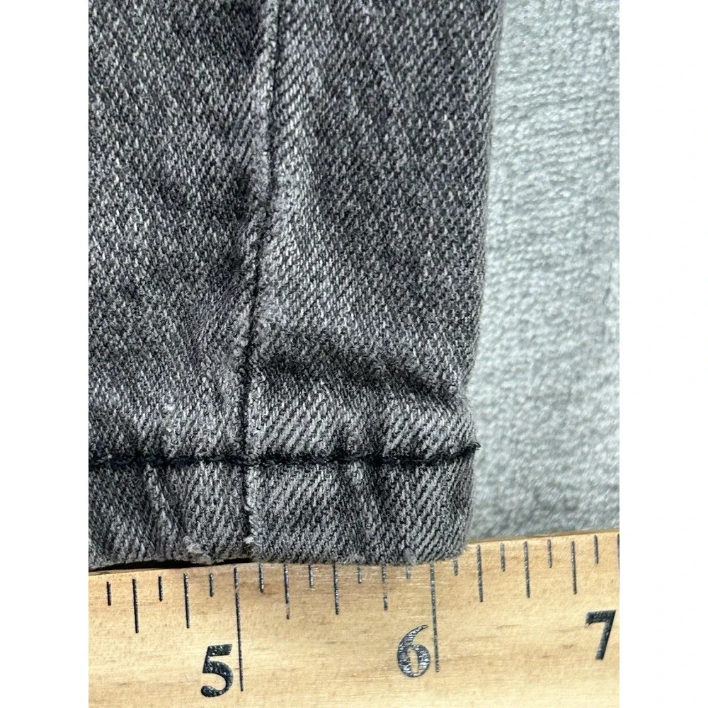 Levis 531 Jeans Men 32x36 Fits W31 Black Athletic Slim Fit Faded Grunge Workwear